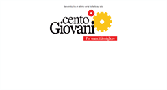 Desktop Screenshot of centogiovani.it